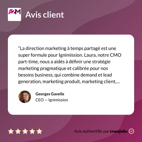 CMO part-time Ignimission - avis authentifié Trustfolio