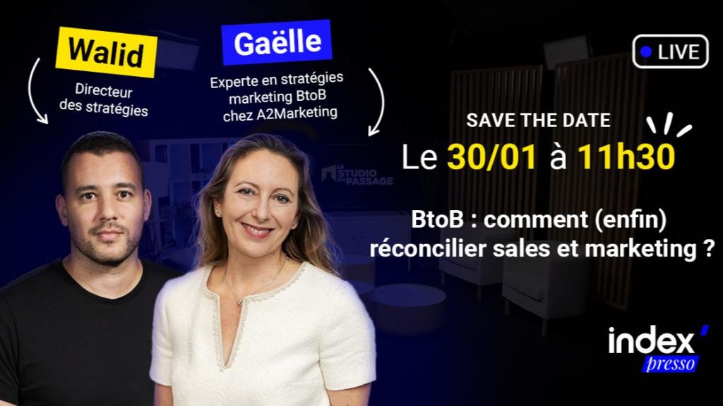 Aligner marketing et ventes en B2B - Live LinkedIn le 30/01/25